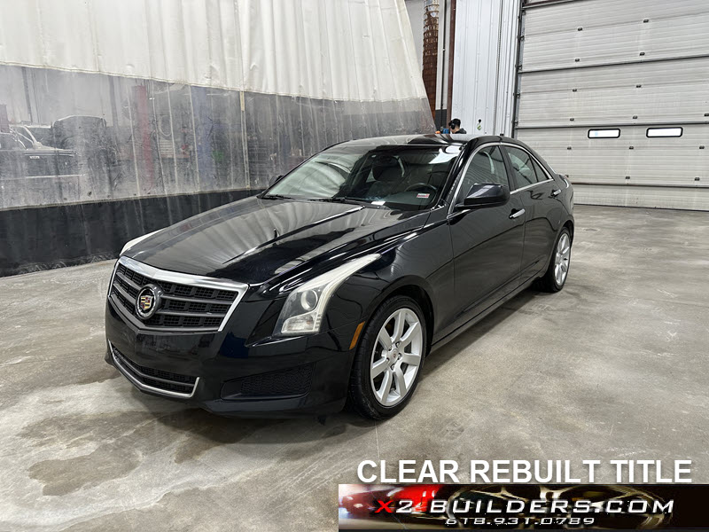 2013 Cadillac ATS Clear Rebuilt Title